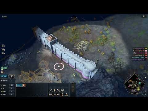 Age of Empires IV Anniversary Edition 3v3 Stronghold Gameplay As China