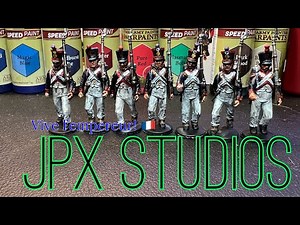 Unboxing Perry Miniatures & First Ever painted French infantry | JPX STUDIOS