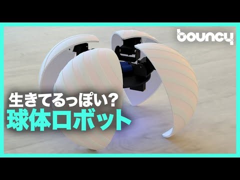 なんか生き物っぽい？ 不思議な動きの球体ロボット「Sherobo」