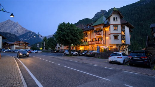 Is Canazei the most peaceful village in the Dolomites?