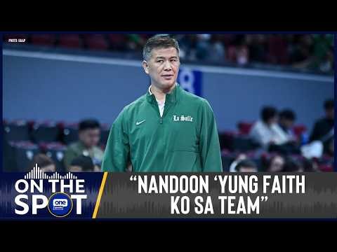 Jose Roque on DLSU’s stunning five-set upset win vs NU | #OSOnTheSpot