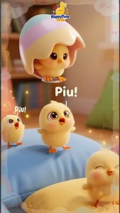 Lá em casa tinha um pintinho, e o pintinho piu piu 🐥 Músicas infantis para crianças 🎶🥳 #infantil #musicainfantil #desenho #crianças #infancia | Happy Tune Kids