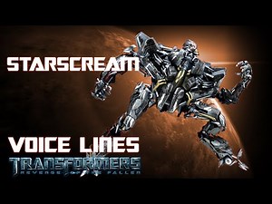 All Starscream Voice Lines