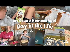 1ST GRADE HOMESCHOOL CURRICULUM | Realistic Day in the Life