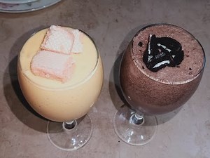 Oreo Shake and Mango Shake | By Aminia Food Diaries