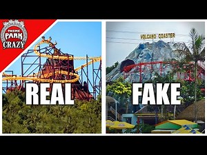 Top 10 KNOCK-OFF Roller Coasters & Rides