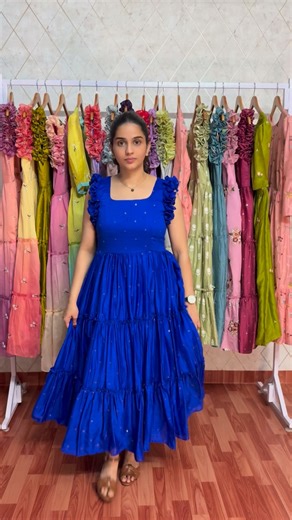 Seethu’s Closet | The dress everyone is obsessed with! 💙✨ Comment “LINK” and I’ll DM you the shop link instantly! 💌 #SeethusCloset #RoyalBlueDress... | Instagram