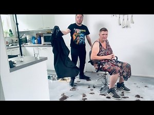 Summer haircut?! This lady rocks very short hair!