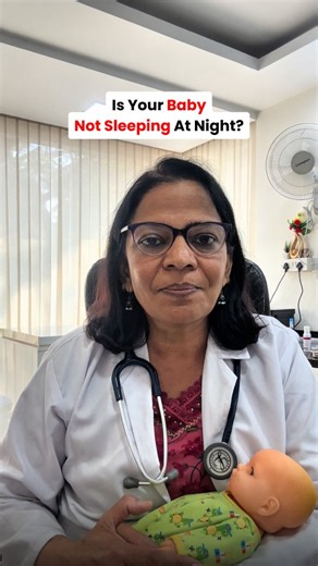 Is your baby not sleeping at night? • Cutting daytime naps can make babies overtired and worsen night sleep • Starting solids before 6 months can cause gut discomfort and poor sleep • Giving formula at night may disrupt natural sleep hormones • Calm routines and watching tired cues support better sleep • Small changes can make a big difference #babysleep #infantsleep #newmomlife #parentingtips #babycareindia breastfeedingmom sixmonthrule sciencebasedparenting momcommunity All images and footage 