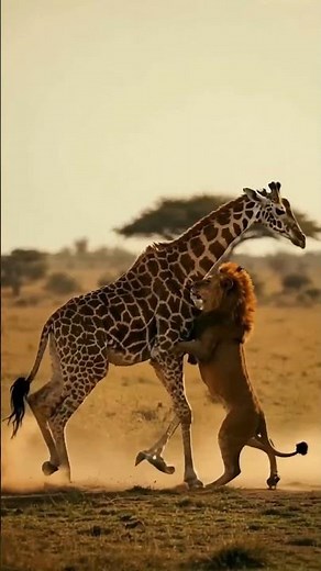 Zarafa vs Tiger Wild Fight #JungleBattle #UnexpectedClash