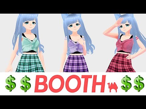 Make MONEY Selling VRoid Studio Clothes (Booth Shop Set-Up Tutorial)