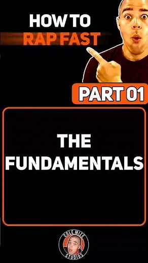 How To Rap Fast PART 01 #rappers #fastrap #howtorap #rapflow