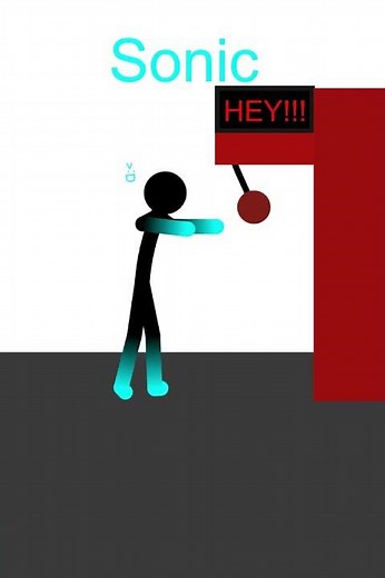 Test boxing scores Normal Human vs Power Human #animation #pivotanimator #sticknodes #animation