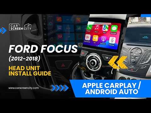 FORD FOCUS MK3 (2012-2018) Screen Installation | Full Guide