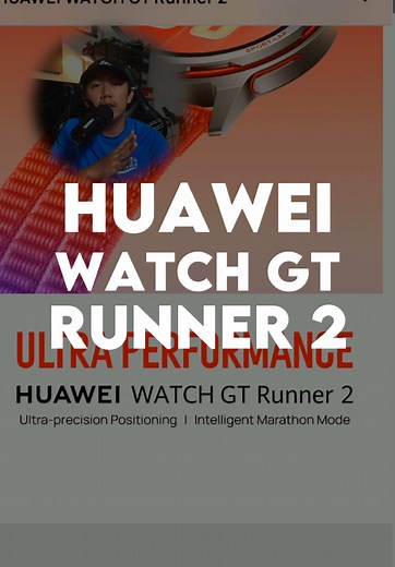 HUAWEI WATCH GT RUNNER 2 Features and Review