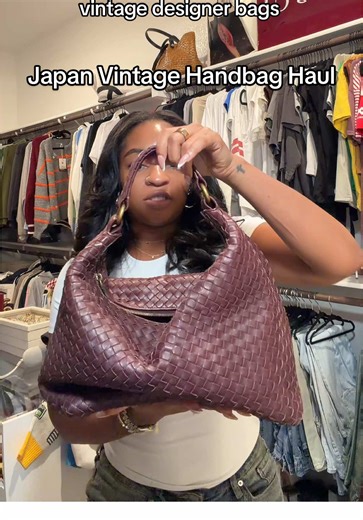 Japan Vintage Handbag Haul: Unique Designer Finds