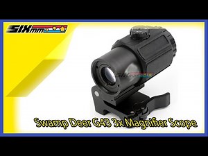 [Swamp Deer] G43 3x Magnifier Scope[For Airsoft Only][BLK]