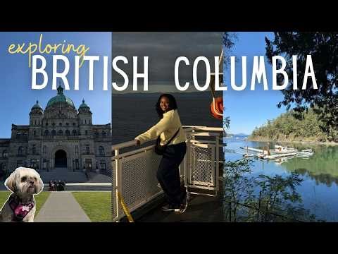 Travel Vlog: I took my dog to Vancouver ✈️🐾 | Exploring BC 🇨🇦 & Flying with a Dog For The First Time