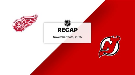 Devils 4, Red Wings 3 | HIGHLIGHTS