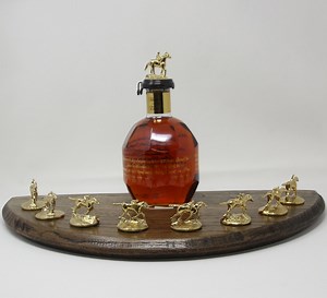Blanton's Bourbon Stopper Display: Barrel Head Bottle & Cork Holder for Whiskey Collection - Etsy