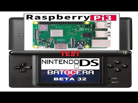 Games Test Nintendo DS Raspberry pi 3 Batocera 32