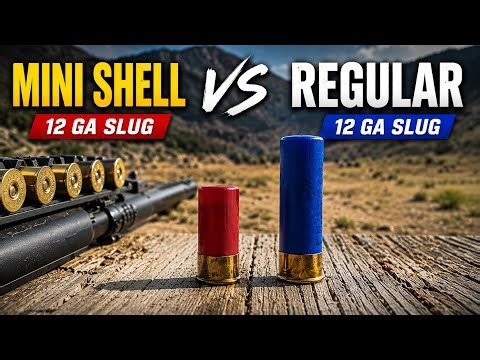 How Powerful Are 12 Gauge Mini Slugs ? It Definitely Surprised Me !!
