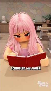 💗 Everything I Wrote On My Diary Appeared On My Body 🏡 Roblox Story #roblox #shorts