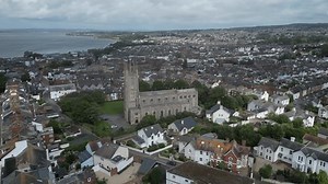 Exmouth East Devon England Drone Views Stock Footage Video (100% Royalty-free) 3572848899 | Shutterstock