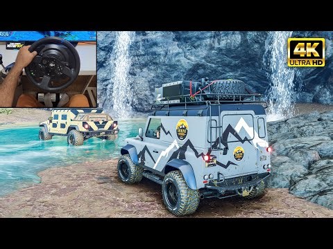 Land Rover Defender Works V8 & Hummer H1 Alpha | The Crew Motorfest | Thrustmaster T300RS gameplay