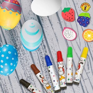 Turn these eggs into beautiful works of art with your creativity. This eggmazing coloring kit comes with 4 eggs and 6 colorful pens. ⁠ ⁠ 9019930 - RM8.30⁠ ⁠ #mrdiy #alwayslowprices #coloringegg #coloringkit | MR DIY