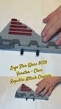 Lego Star Wars 8039 Venator - Class Republic Attack Cruiser Part 8 Speed Build #lego #starwars #8039