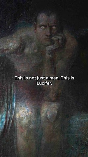 Lucifer (1890) by Franz von Stuck PAINTING EXPLAINED #art #lucifer #painting