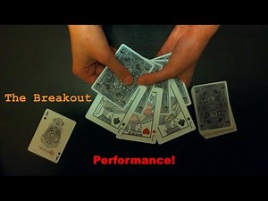 The Breakout: Advanced Card Trick Performance!