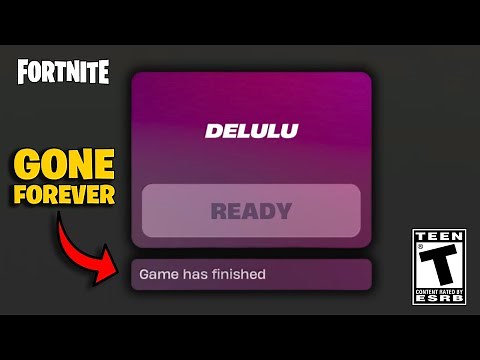 Fortnite REMOVED Delulu FOREVER, Here's Why..
