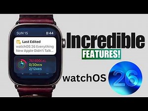WatchOS Big Change or Not?🤔Apple WatchOS 26 New Features