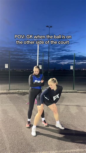 Netball Goalkeeper's Quick Reflexes During Play