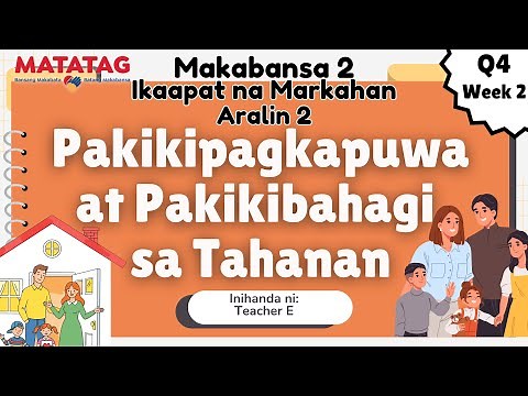 MAKABANSA 2- Quarter 4 - Week 2 (Revised K to 12 Curriculum o MATATAG Curriculum)