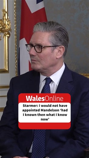 69K views · 872 reactions | Sir Keir Starmer said he would never have appointed Lord Peter Mandelson as the ambassador to the US if he had known the full extent of his relationship with paedophile financier Jeffrey Epstein. The Prime Minister sacked Lord Mandelson last week but has faced questions about his judgment in appointing the peer, whose friendship with Epstein was public knowledge, in the first place. | WalesOnline | Facebook