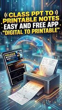 Digital to printable notes print app. Pw class notes print. pw notes print. #pw #jee #neetnotes make