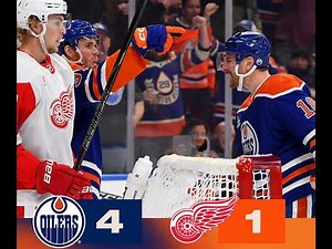 The Cult of Hockey's "Hyman, McDavid let the good times roll as Oilers beart Red Wings" podcast