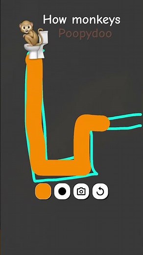 How monkeys poop #funny