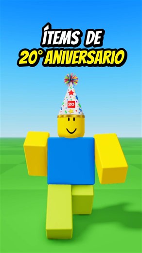 ¡NUEVOS ÍTEMS del 20.º ANIVERSARIO de ROBLOX! 🥳