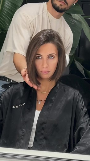 A Bob Cut ✂️ #trend #bob • • #tagliocapelli #hair #haircut #brownies #style #hairvideo #video #viral #instagood #instadaily #milano #like #tiktok