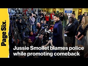 Jussie Smollett blames police, former mayor, and others in new interview while promoting comeback
