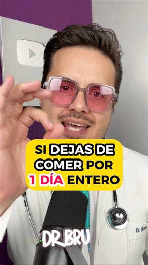630K views · 14K reactions | Si dejas de comer por 1 día entero, esto es lo que le podría suceder a tu cuerpo | Bruno Román | Facebook