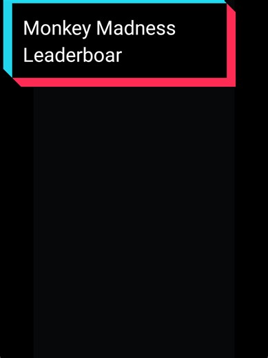 "😂😂Monkey Madness Leaderboard"😂😂 #v #vira #fyp #cupcut #foryoupage