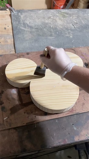 Mesmerizing Brown Stain Wood ASMR