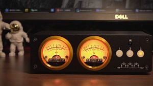 Douk Audio L3 3-Channel Stereo Audio Loop Switcher with VU Meter and RCA Inputs