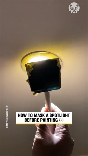 How to mask a spotlight before painting | Productive Panda