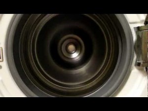 Miele Open door Towel Test spin 1000RPM
